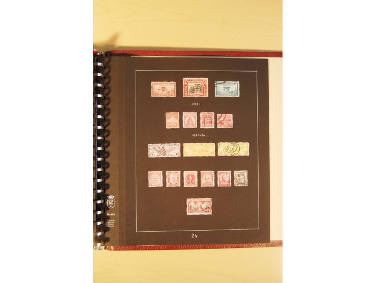 1847/1979, sehr schöne hauptsächlich gestempelte Sammlung mit einer Vielzahl an besseren Werten, dabei Mi.-Nr. 1 gestempelt, 