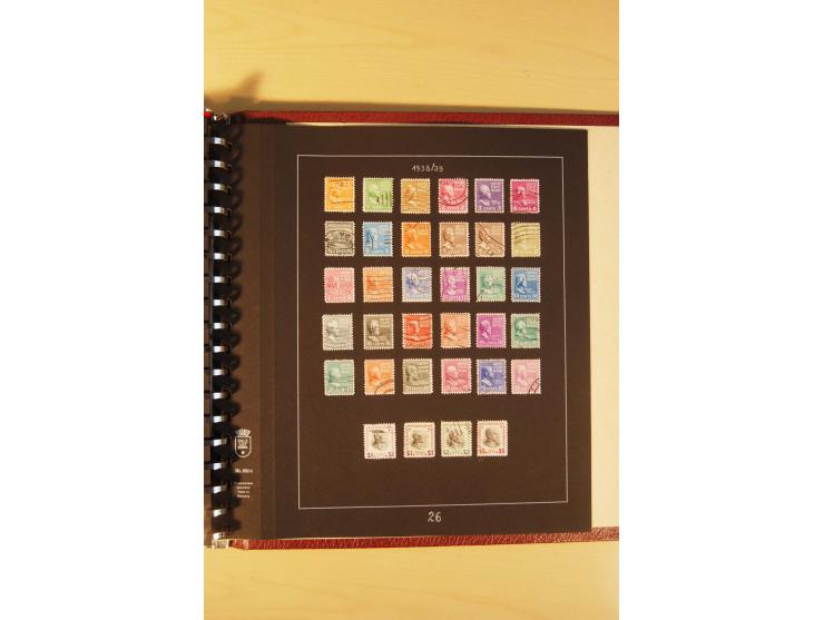 1847/1979, sehr schöne hauptsächlich gestempelte Sammlung mit einer Vielzahl an besseren Werten, dabei Mi.-Nr. 1 gestempelt, 