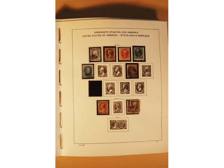 1847/1979, sehr schöne hauptsächlich gestempelte Sammlung mit einer Vielzahl an besseren Werten, dabei Mi.-Nr. 1 gestempelt, 