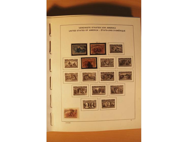 1847/1979, sehr schöne hauptsächlich gestempelte Sammlung mit einer Vielzahl an besseren Werten, dabei Mi.-Nr. 1 gestempelt, 
