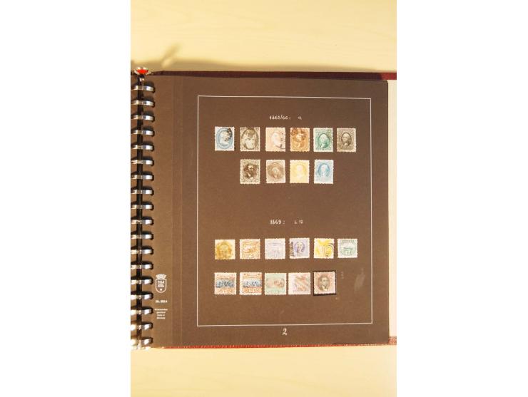 1847/1979, sehr schöne hauptsächlich gestempelte Sammlung mit einer Vielzahl an besseren Werten, dabei Mi.-Nr. 1 gestempelt, 