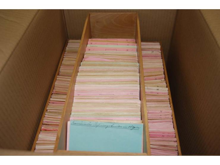 FRANKREICH: 1853/1970 (ca.), postfrischer, ungebrauchter und gestempelter umfangreicher Bestand mit Porto und etwas Post im A