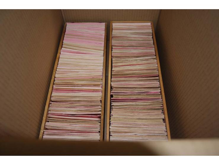 FRANKREICH: 1853/1970 (ca.), postfrischer, ungebrauchter und gestempelter umfangreicher Bestand mit Porto und etwas Post im A