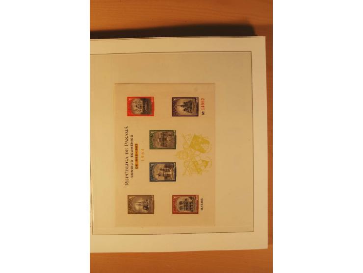 1862/1985 (ca.), ungebrauchte, postfrische und gestempelte Zusammenstellung mit etlichen Briefen und Ganzsachen von Costa Ric