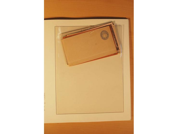 1862/1985 (ca.), ungebrauchte, postfrische und gestempelte Zusammenstellung mit etlichen Briefen und Ganzsachen von Costa Ric