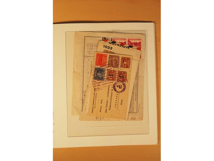 1862/1985 (ca.), ungebrauchte, postfrische und gestempelte Zusammenstellung mit etlichen Briefen und Ganzsachen von Costa Ric