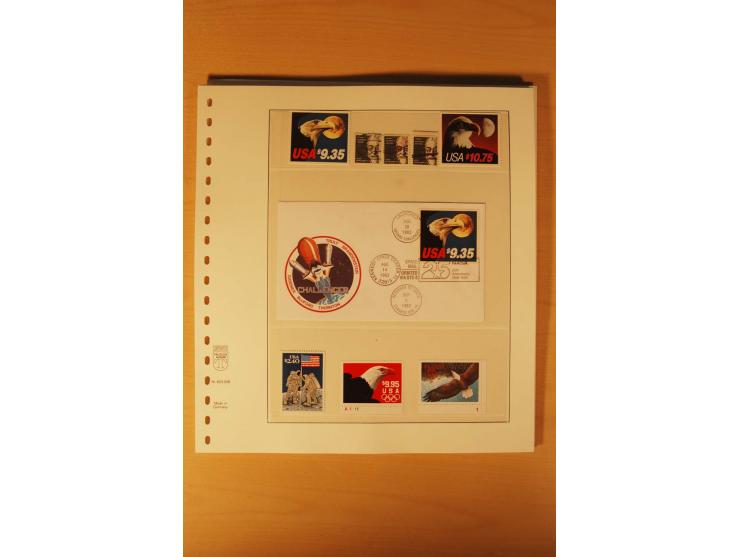 1853/1991 (ca.), ungebrauchte, postfrische und gestempelte Zusammenstellung Canada sowie etwas USA incl. UNO New York mit Bl.