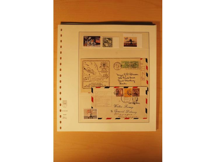 1853/1991 (ca.), ungebrauchte, postfrische und gestempelte Zusammenstellung Canada sowie etwas USA incl. UNO New York mit Bl.