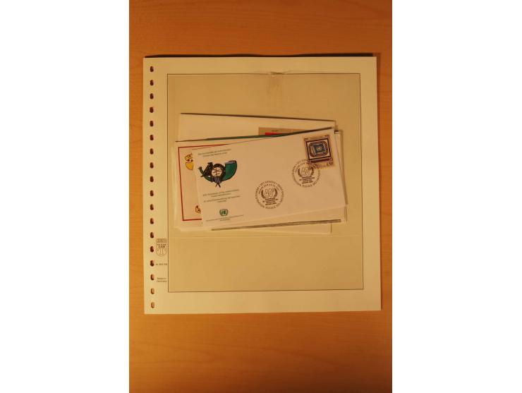 1853/1991 (ca.), ungebrauchte, postfrische und gestempelte Zusammenstellung Canada sowie etwas USA incl. UNO New York mit Bl.