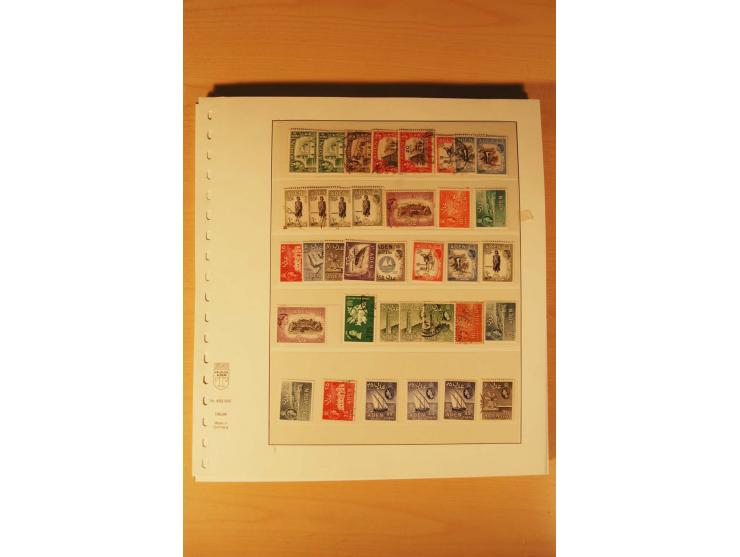 NAHER OSTEN: 1935/88 (ca.), ungebrauchte, postfrische und gestempelte Zusammenstellung von u.a. Aden, Israel, Oman und Quatar
