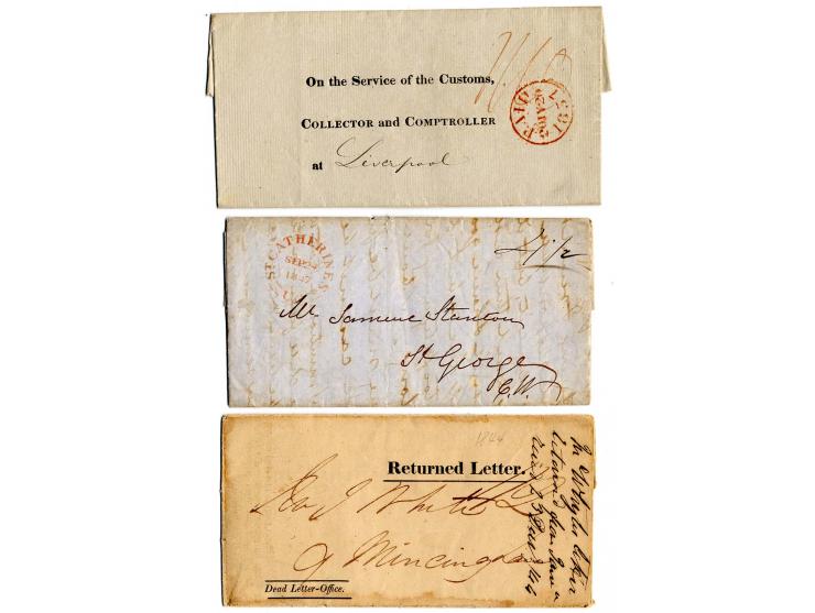 1850/1920 (ca.), kleine Partie ungebrauchter und gebrauchter Marken sowie diverser Briefe und Karten, dabei Natal Mi.-Nr. 2 a