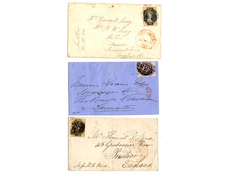 1850/1920 (ca.), kleine Partie ungebrauchter und gebrauchter Marken sowie diverser Briefe und Karten, dabei Natal Mi.-Nr. 2 a