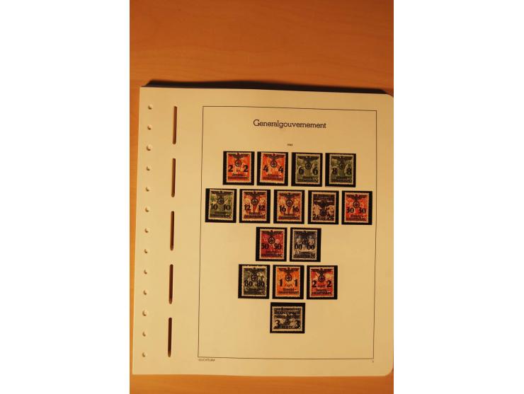 1859/1980 (ca.), postfrischer, ungebrauchter und gestempelter Posten, dabei Sammlung Bund mit Posthorn, Berlin mit Bl.1, Fran