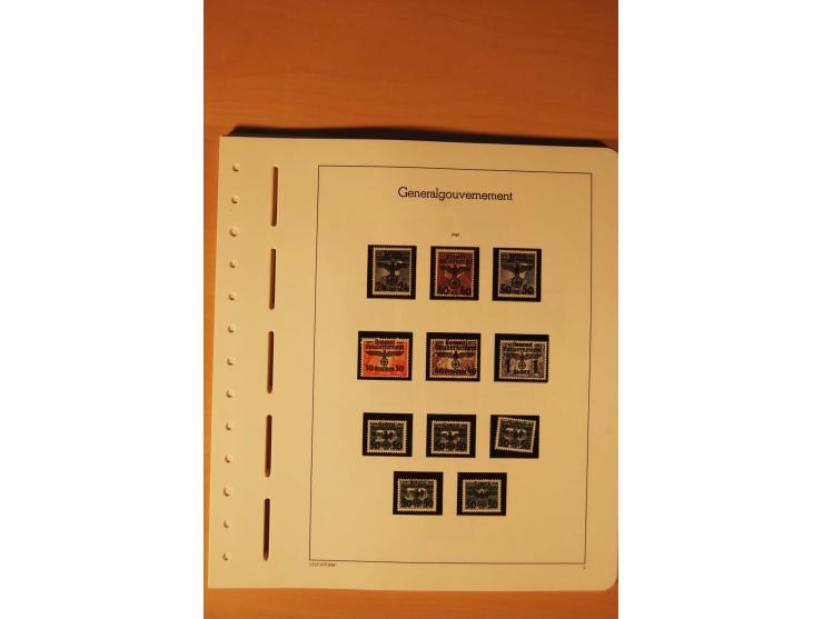 1859/1980 (ca.), postfrischer, ungebrauchter und gestempelter Posten, dabei Sammlung Bund mit Posthorn, Berlin mit Bl.1, Fran