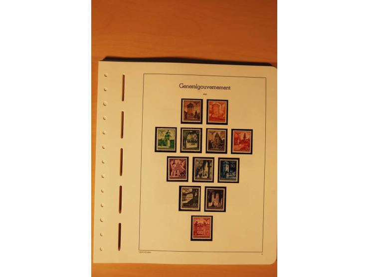 1859/1980 (ca.), postfrischer, ungebrauchter und gestempelter Posten, dabei Sammlung Bund mit Posthorn, Berlin mit Bl.1, Fran