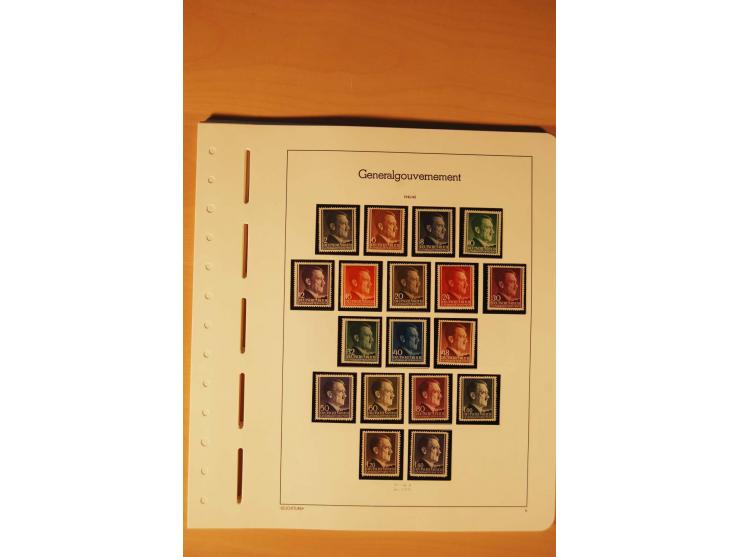 1859/1980 (ca.), postfrischer, ungebrauchter und gestempelter Posten, dabei Sammlung Bund mit Posthorn, Berlin mit Bl.1, Fran