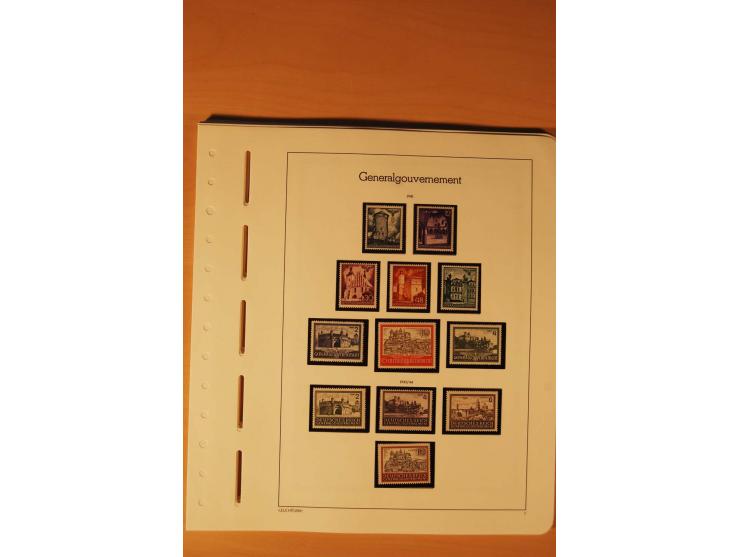 1859/1980 (ca.), postfrischer, ungebrauchter und gestempelter Posten, dabei Sammlung Bund mit Posthorn, Berlin mit Bl.1, Fran
