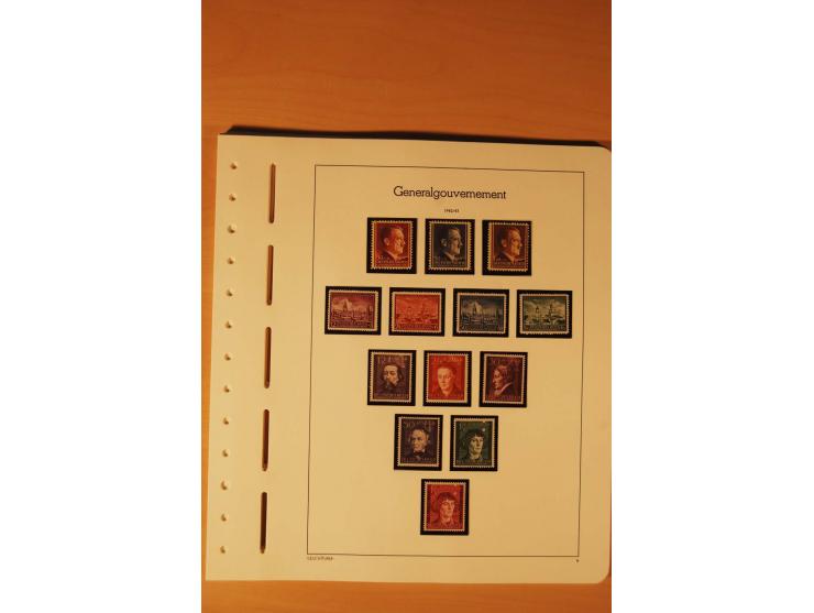 1859/1980 (ca.), postfrischer, ungebrauchter und gestempelter Posten, dabei Sammlung Bund mit Posthorn, Berlin mit Bl.1, Fran
