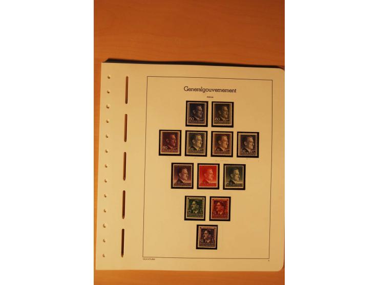 1859/1980 (ca.), postfrischer, ungebrauchter und gestempelter Posten, dabei Sammlung Bund mit Posthorn, Berlin mit Bl.1, Fran