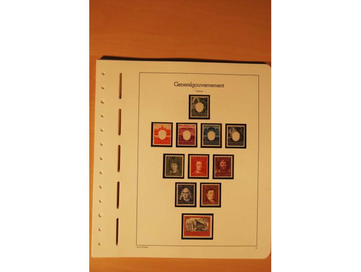 1859/1980 (ca.), postfrischer, ungebrauchter und gestempelter Posten, dabei Sammlung Bund mit Posthorn, Berlin mit Bl.1, Fran