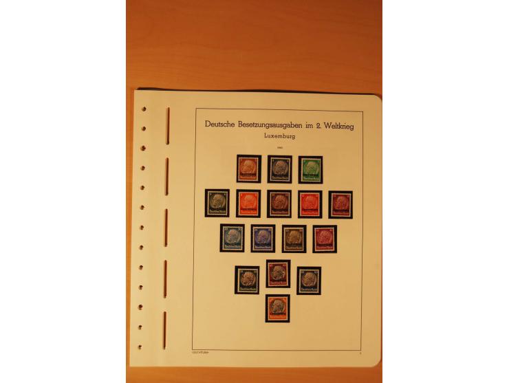 1859/1980 (ca.), postfrischer, ungebrauchter und gestempelter Posten, dabei Sammlung Bund mit Posthorn, Berlin mit Bl.1, Fran