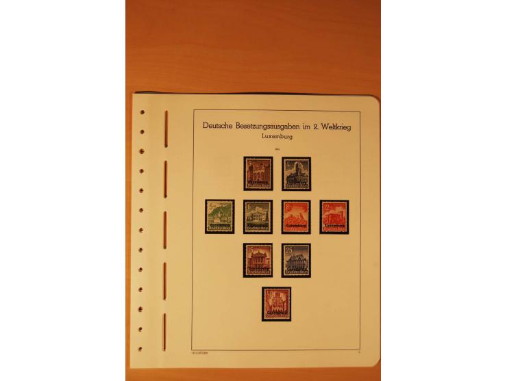 1859/1980 (ca.), postfrischer, ungebrauchter und gestempelter Posten, dabei Sammlung Bund mit Posthorn, Berlin mit Bl.1, Fran