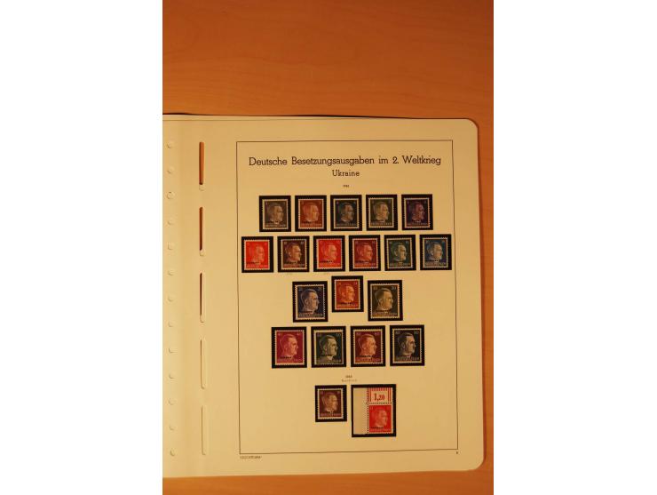 1859/1980 (ca.), postfrischer, ungebrauchter und gestempelter Posten, dabei Sammlung Bund mit Posthorn, Berlin mit Bl.1, Fran