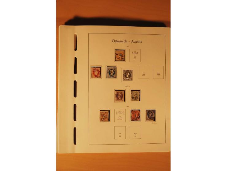 1859/1980 (ca.), postfrischer, ungebrauchter und gestempelter Posten, dabei Sammlung Bund mit Posthorn, Berlin mit Bl.1, Fran