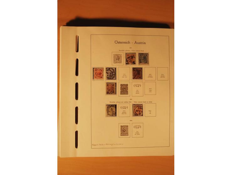 1859/1980 (ca.), postfrischer, ungebrauchter und gestempelter Posten, dabei Sammlung Bund mit Posthorn, Berlin mit Bl.1, Fran