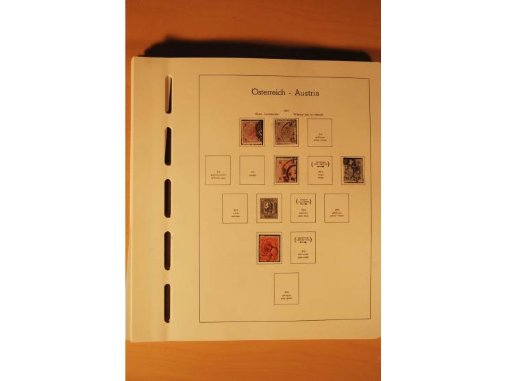 1859/1980 (ca.), postfrischer, ungebrauchter und gestempelter Posten, dabei Sammlung Bund mit Posthorn, Berlin mit Bl.1, Fran