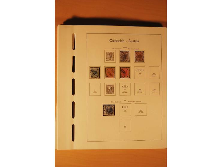 1859/1980 (ca.), postfrischer, ungebrauchter und gestempelter Posten, dabei Sammlung Bund mit Posthorn, Berlin mit Bl.1, Fran