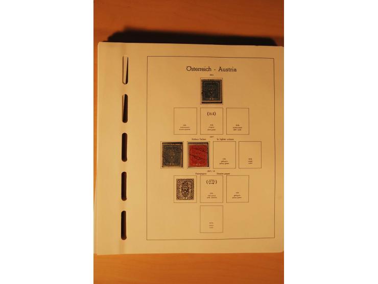 1859/1980 (ca.), postfrischer, ungebrauchter und gestempelter Posten, dabei Sammlung Bund mit Posthorn, Berlin mit Bl.1, Fran