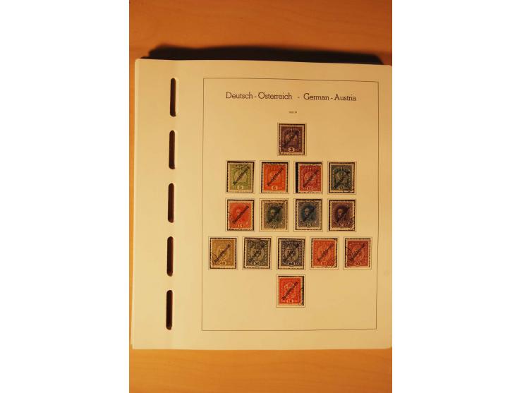 1859/1980 (ca.), postfrischer, ungebrauchter und gestempelter Posten, dabei Sammlung Bund mit Posthorn, Berlin mit Bl.1, Fran