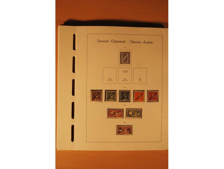 1859/1980 (ca.), postfrischer, ungebrauchter und gestempelter Posten, dabei Sammlung Bund mit Posthorn, Berlin mit Bl.1, Fran