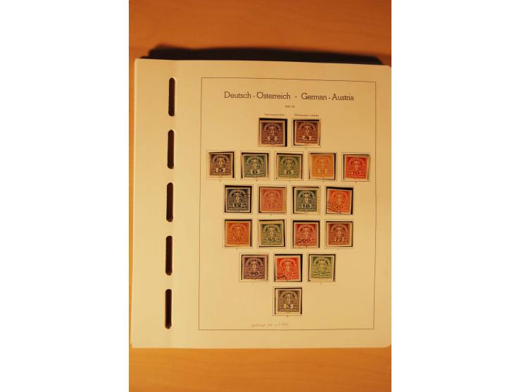 1859/1980 (ca.), postfrischer, ungebrauchter und gestempelter Posten, dabei Sammlung Bund mit Posthorn, Berlin mit Bl.1, Fran