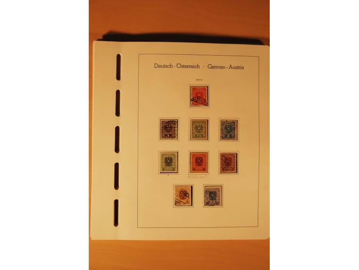 1859/1980 (ca.), postfrischer, ungebrauchter und gestempelter Posten, dabei Sammlung Bund mit Posthorn, Berlin mit Bl.1, Fran