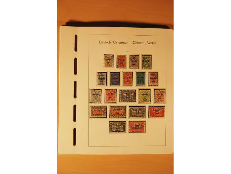 1859/1980 (ca.), postfrischer, ungebrauchter und gestempelter Posten, dabei Sammlung Bund mit Posthorn, Berlin mit Bl.1, Fran
