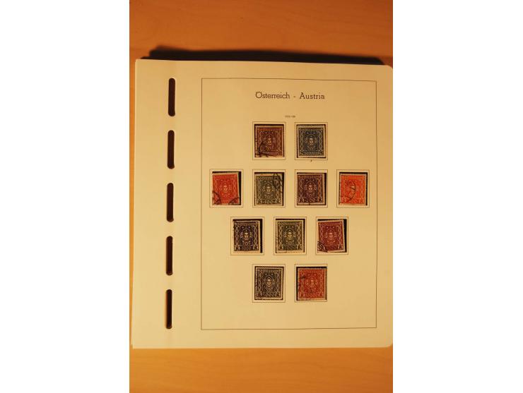 1859/1980 (ca.), postfrischer, ungebrauchter und gestempelter Posten, dabei Sammlung Bund mit Posthorn, Berlin mit Bl.1, Fran