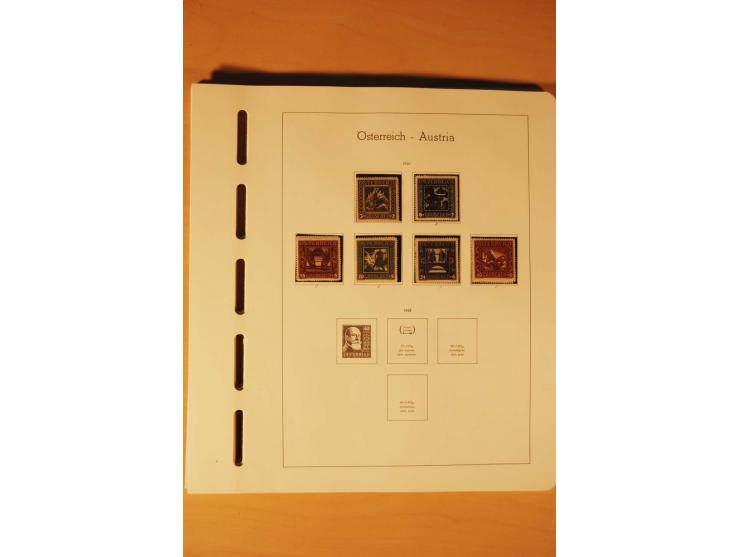 1859/1980 (ca.), postfrischer, ungebrauchter und gestempelter Posten, dabei Sammlung Bund mit Posthorn, Berlin mit Bl.1, Fran