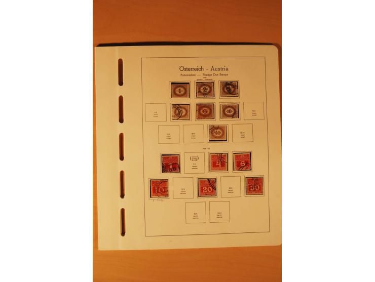 1859/1980 (ca.), postfrischer, ungebrauchter und gestempelter Posten, dabei Sammlung Bund mit Posthorn, Berlin mit Bl.1, Fran