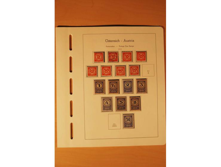 1859/1980 (ca.), postfrischer, ungebrauchter und gestempelter Posten, dabei Sammlung Bund mit Posthorn, Berlin mit Bl.1, Fran