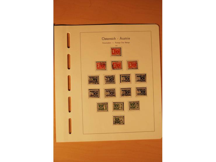1859/1980 (ca.), postfrischer, ungebrauchter und gestempelter Posten, dabei Sammlung Bund mit Posthorn, Berlin mit Bl.1, Fran