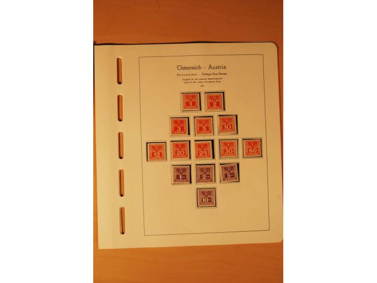 1859/1980 (ca.), postfrischer, ungebrauchter und gestempelter Posten, dabei Sammlung Bund mit Posthorn, Berlin mit Bl.1, Fran