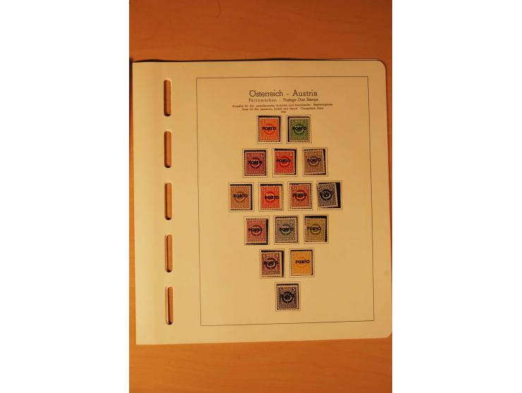 1859/1980 (ca.), postfrischer, ungebrauchter und gestempelter Posten, dabei Sammlung Bund mit Posthorn, Berlin mit Bl.1, Fran