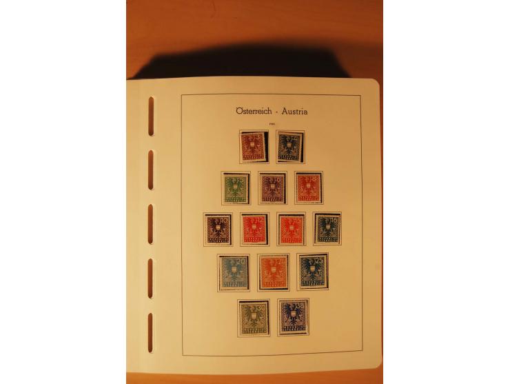 1859/1980 (ca.), postfrischer, ungebrauchter und gestempelter Posten, dabei Sammlung Bund mit Posthorn, Berlin mit Bl.1, Fran