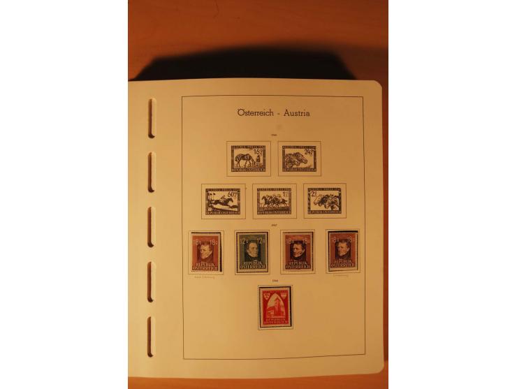 1859/1980 (ca.), postfrischer, ungebrauchter und gestempelter Posten, dabei Sammlung Bund mit Posthorn, Berlin mit Bl.1, Fran