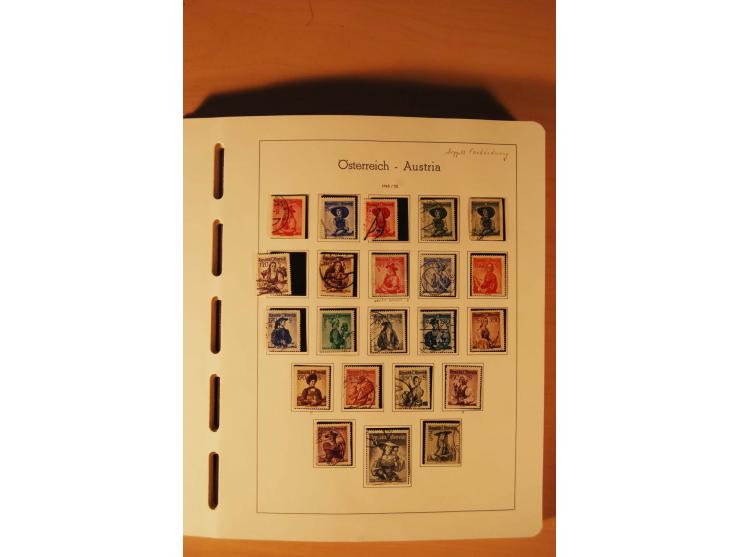1859/1980 (ca.), postfrischer, ungebrauchter und gestempelter Posten, dabei Sammlung Bund mit Posthorn, Berlin mit Bl.1, Fran