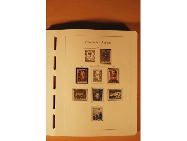 1859/1980 (ca.), postfrischer, ungebrauchter und gestempelter Posten, dabei Sammlung Bund mit Posthorn, Berlin mit Bl.1, Fran