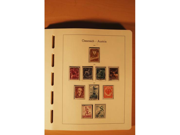 1859/1980 (ca.), postfrischer, ungebrauchter und gestempelter Posten, dabei Sammlung Bund mit Posthorn, Berlin mit Bl.1, Fran