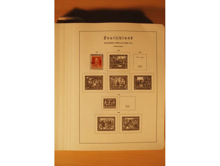 1859/1980 (ca.), postfrischer, ungebrauchter und gestempelter Posten, dabei Sammlung Bund mit Posthorn, Berlin mit Bl.1, Fran